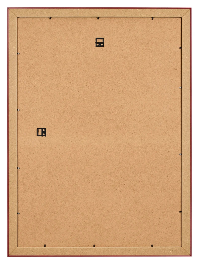 Bilderrahmen 25x35 cm - Weinrot Gewischt - MDF - Pisa