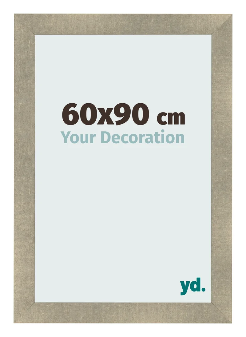 Bilderrahmen 60x90 cm - Gold Antik - MDF - Pisa