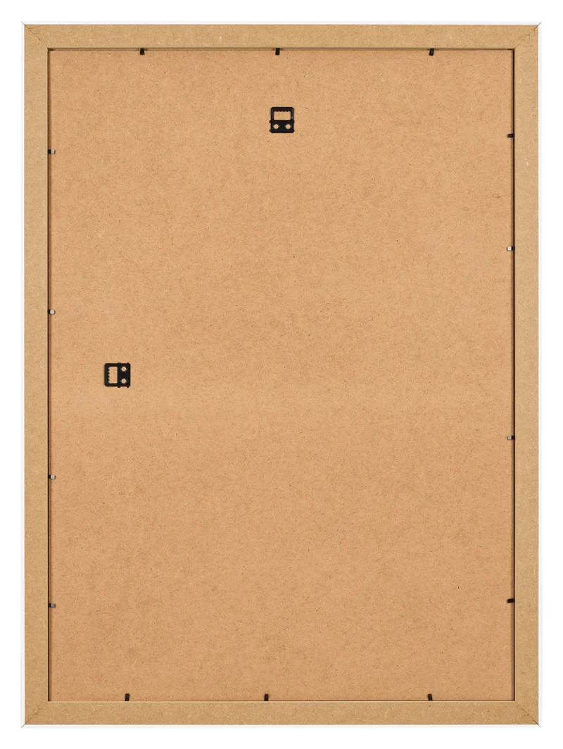 Bilderrahmen 25x35 cm - Weiß Hochglanz - MDF - Pisa