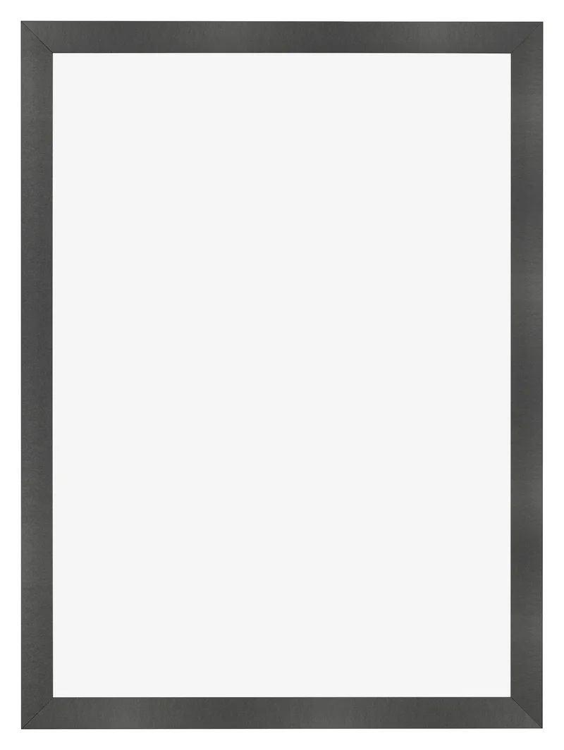 Bilderrahmen A4 - 21x29,7 cm - Schwarz Matt - MDF - Pisa