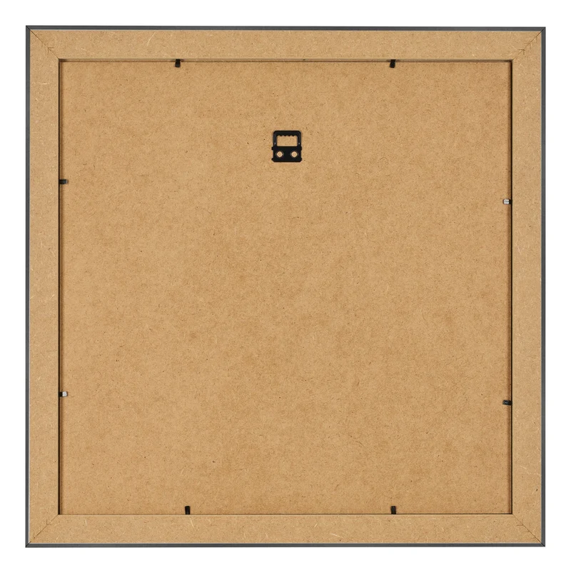 Bilderrahmen 70x70 cm - Schwarz Matt - MDF - Pisa
