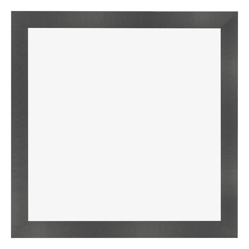 Bilderrahmen 60x60 cm - Schwarz Matt - MDF - Pisa