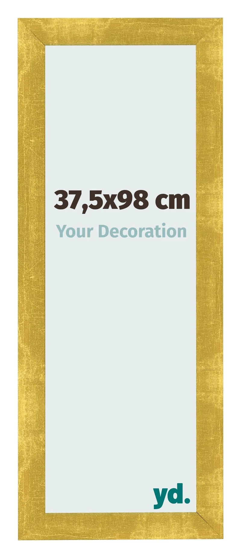 Bilderrahmen 37,5x98 cm - Gold Vintage - MDF - Pisa