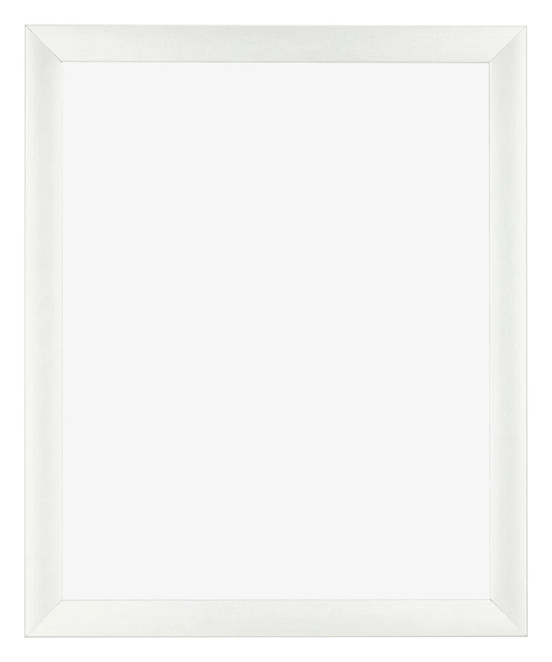 Bilderrahmen 35x45 cm - Weiß Gemasert - MDF - Pisa
