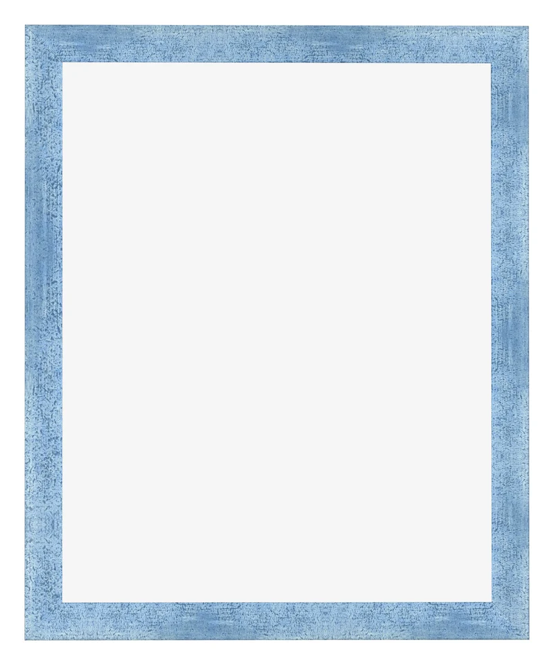 Bilderrahmen 24x30 cm - Hellblau Gewischt - MDF - Pisa