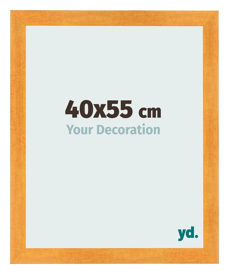 Bilderrahmen 40x55 cm - Orange - MDF - Pisa