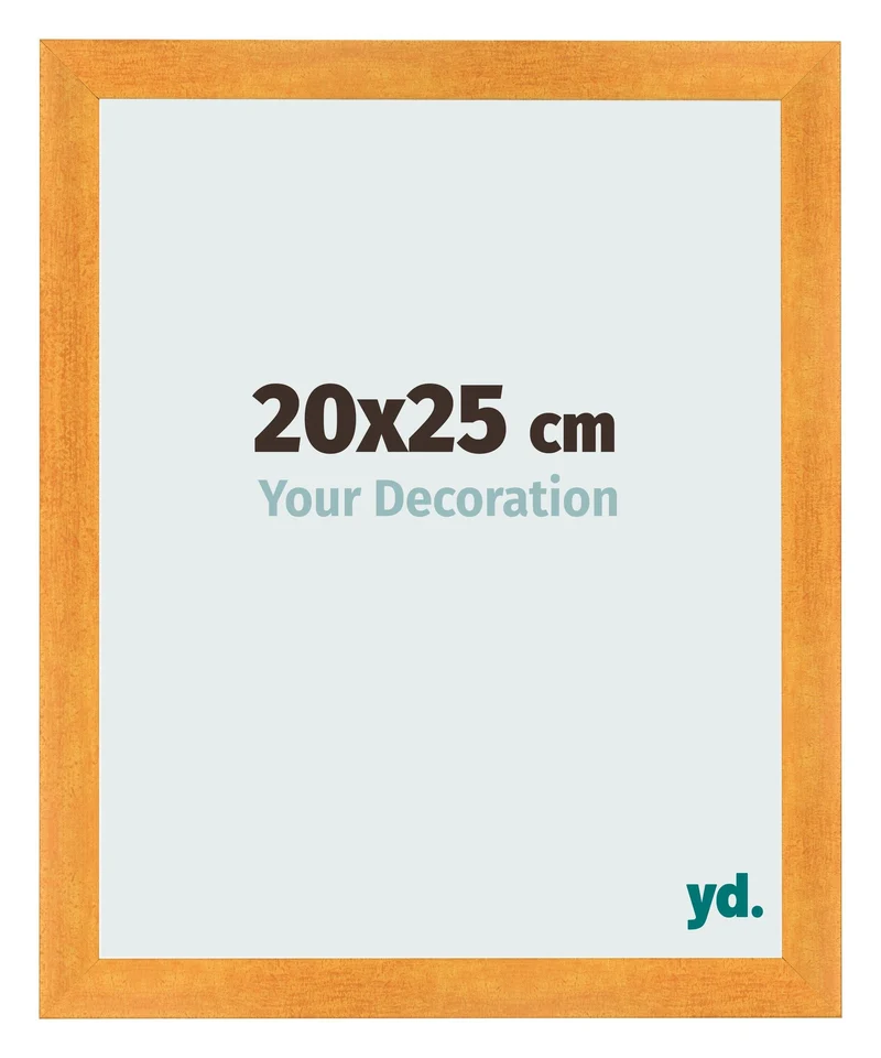 Bilderrahmen 20x25 cm - Orange - MDF - Pisa