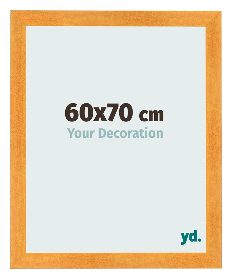 Bilderrahmen 60x70 cm - Orange - MDF - Pisa