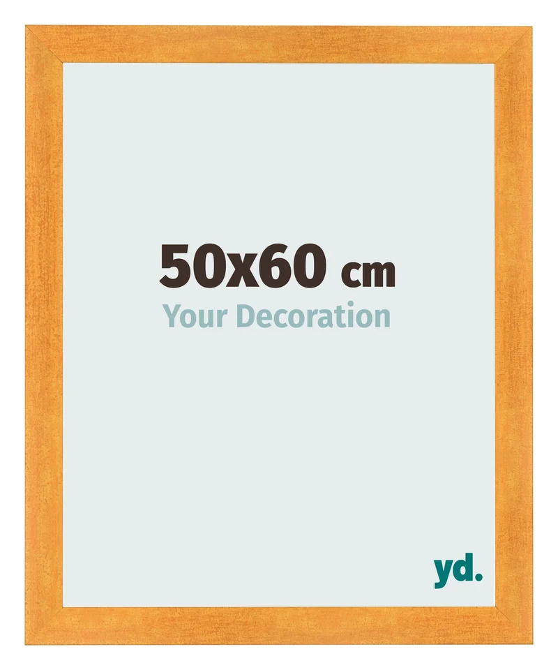 Bilderrahmen 50x60 cm - Orange - MDF - Pisa
