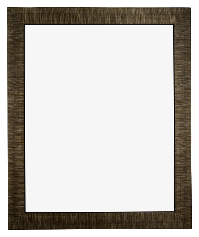 Bilderrahmen 36x49cm Champagner Gebürstet Holz Leeds