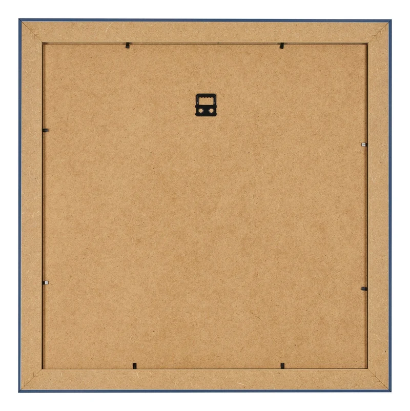 Bilderrahmen 45x45 cm - Dunkelblau Gewischt - MDF - Pisa