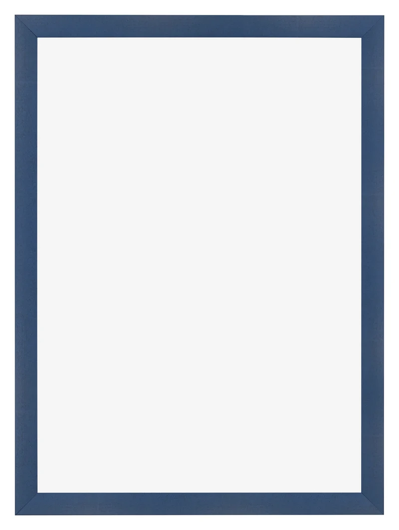 Bilderrahmen 48x67 cm - Dunkelblau Gewischt - MDF - Pisa