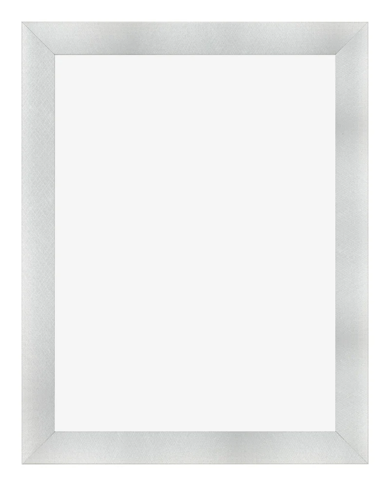 Bilderrahmen 45x60 cm - Aluminium Gebürstet - MDF - Pisa