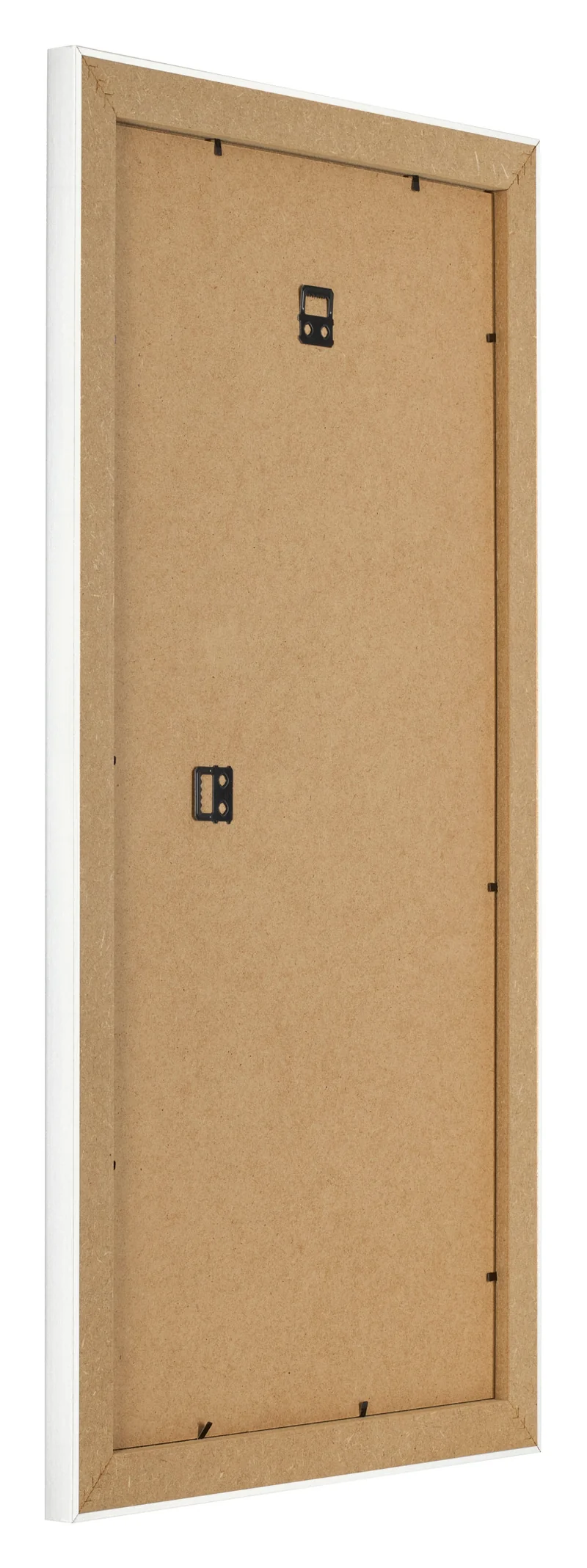 Bilderrahmen 40x80 cm - Weiß Gemasert - MDF - Pisa