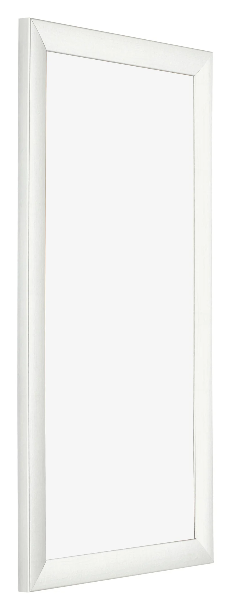 Bilderrahmen 20x40 cm - Weiß Gemasert - MDF - Pisa