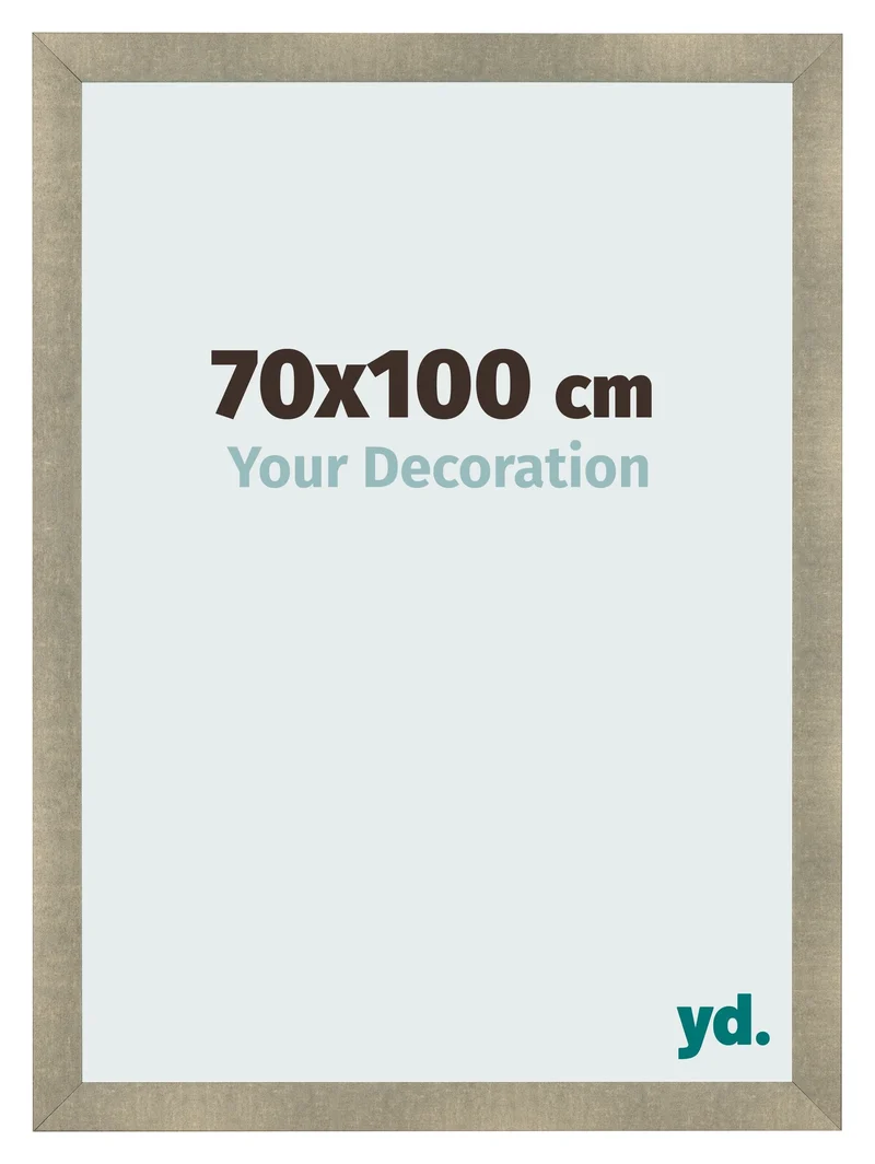 Bilderrahmen 70x100 cm - Gold Antik - MDF - Pisa