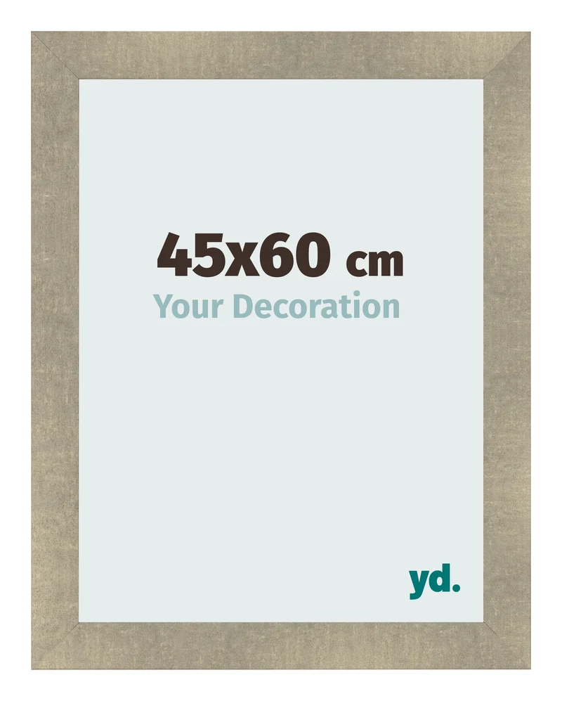 Bilderrahmen 45x60 cm - Gold Antik - MDF - Pisa