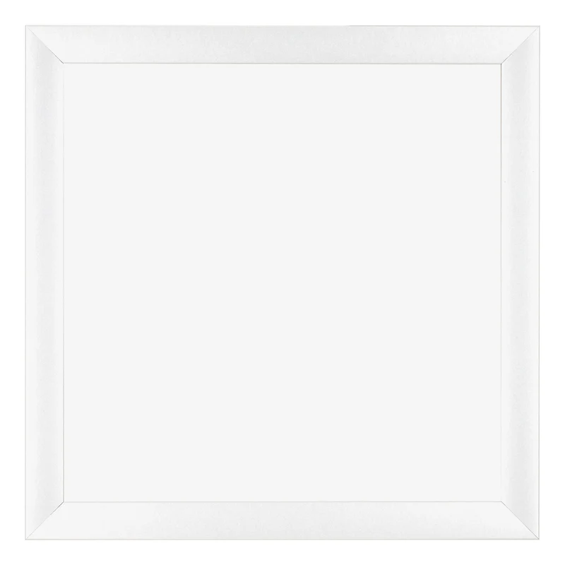 Bilderrahmen 40x40 cm - Weiß Matt - MDF - Pisa