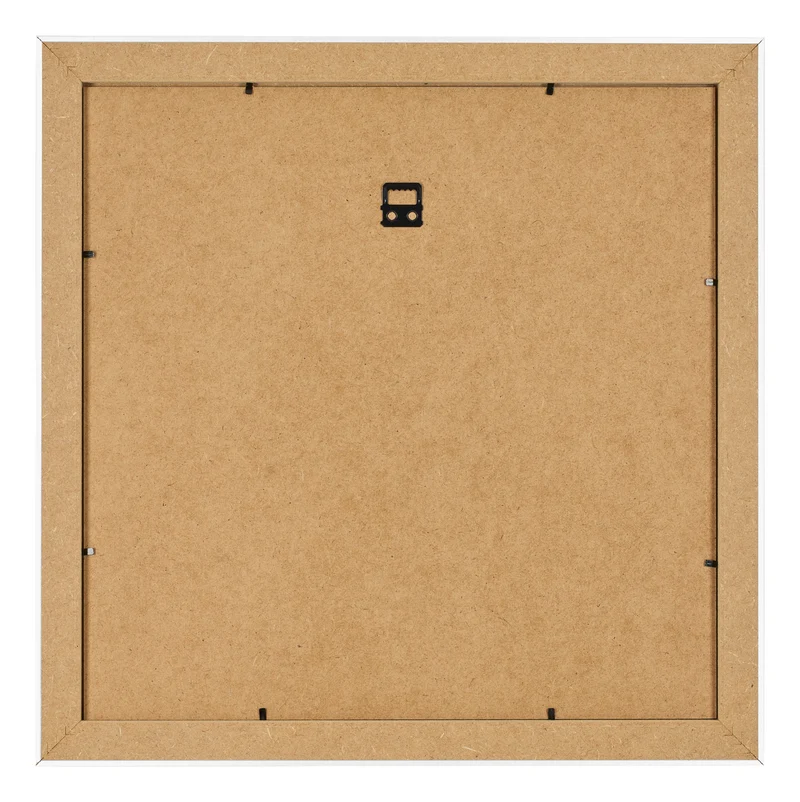 Bilderrahmen 20x20 cm - Weiß Matt - MDF - Pisa