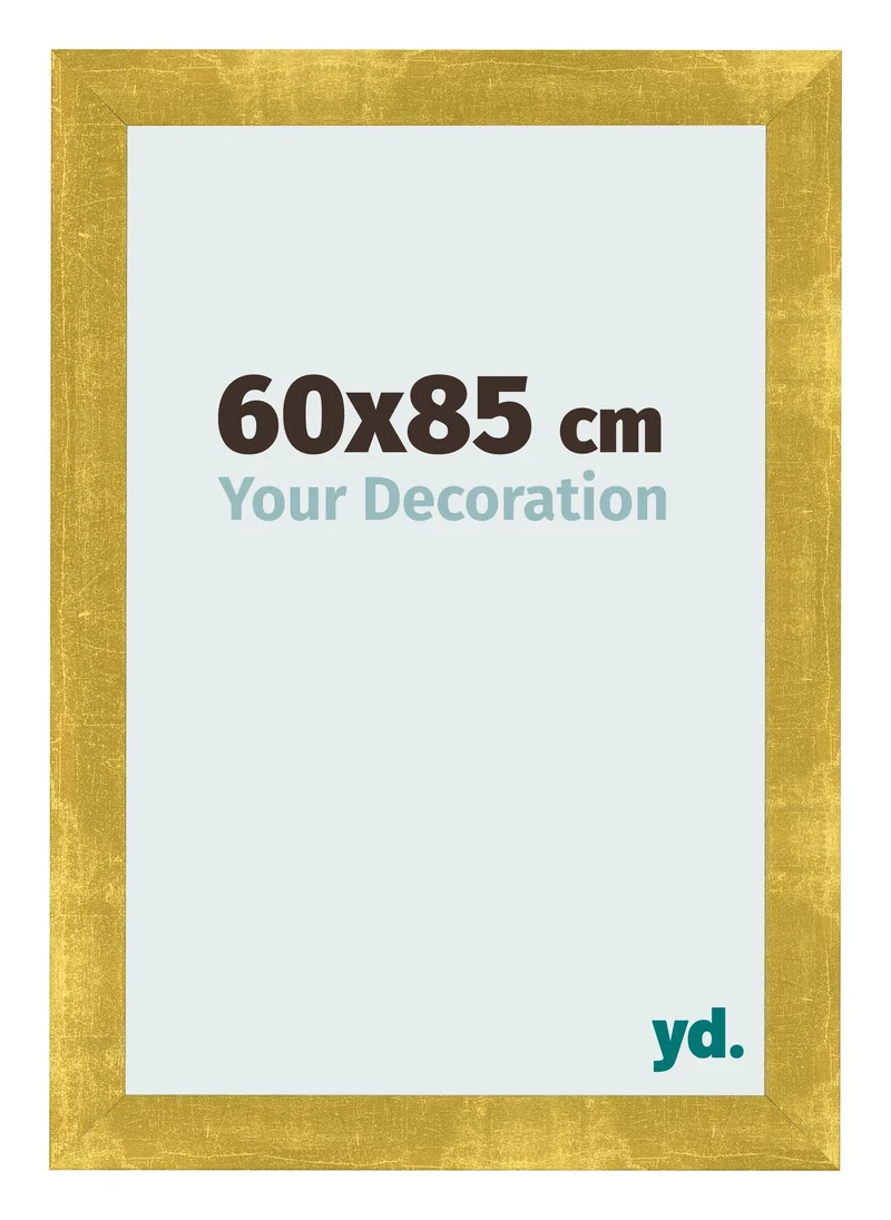 Bilderrahmen 60x85 cm - Gold Vintage - MDF - Pisa