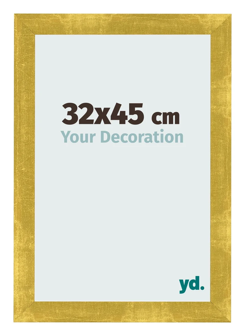 Bilderrahmen 32x45 cm - Gold Vintage - MDF - Pisa