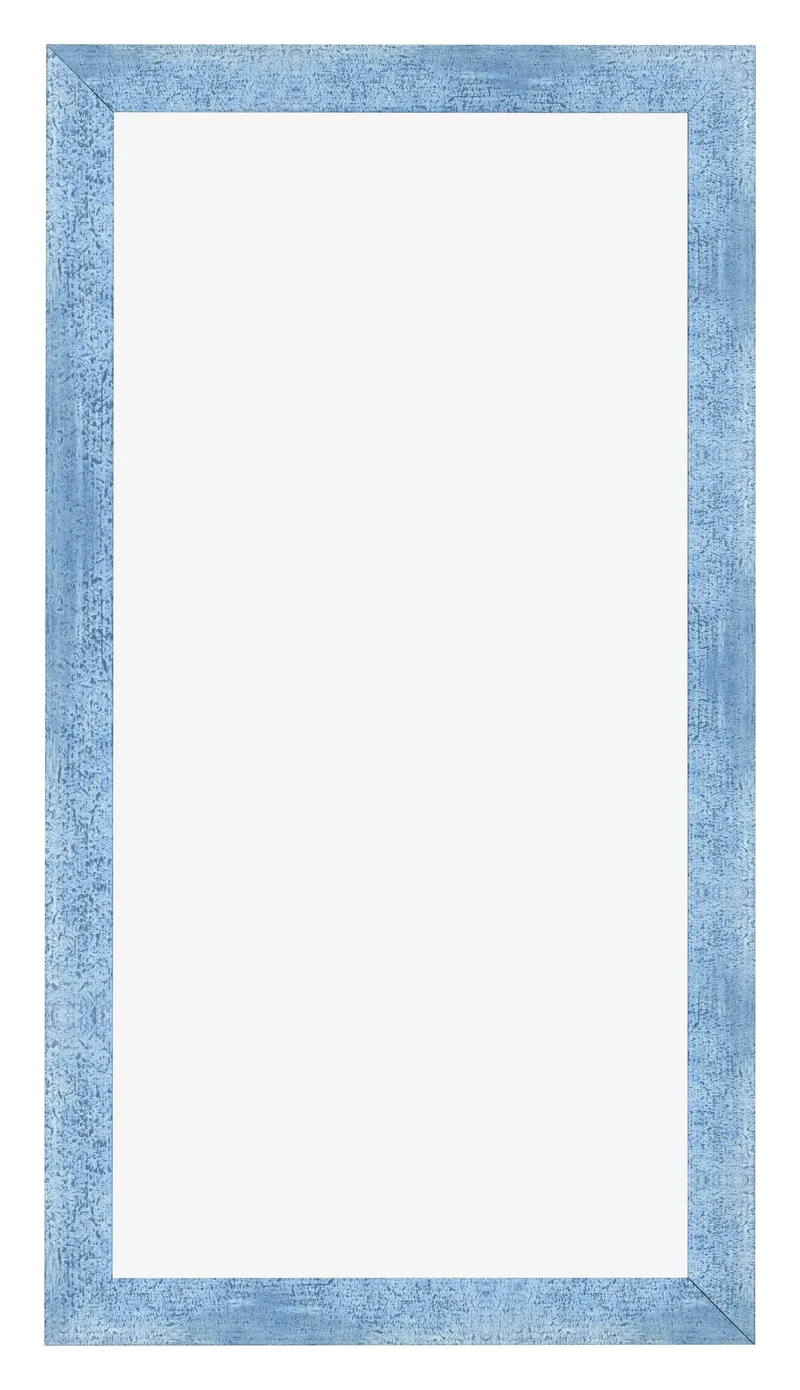 Bilderrahmen 45x80 cm - Hellblau Gewischt - MDF - Pisa
