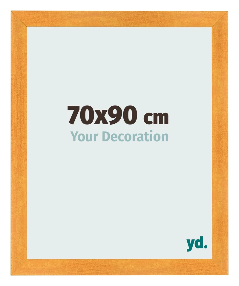 Bilderrahmen 70x90 cm - Orange - MDF - Pisa