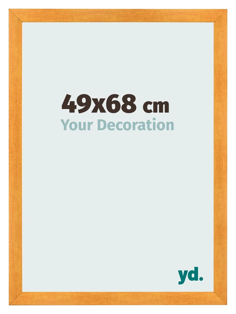 Bilderrahmen 49x68 cm - Orange - MDF - Pisa