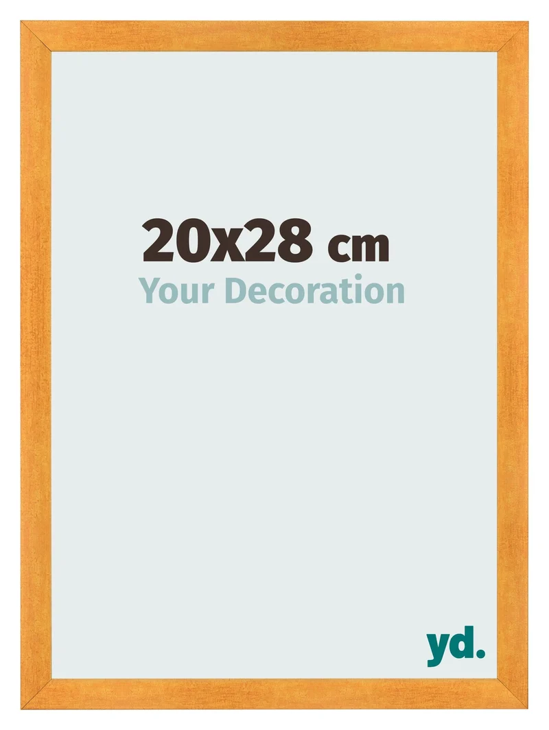 Bilderrahmen 20x28 cm - Orange - MDF - Pisa