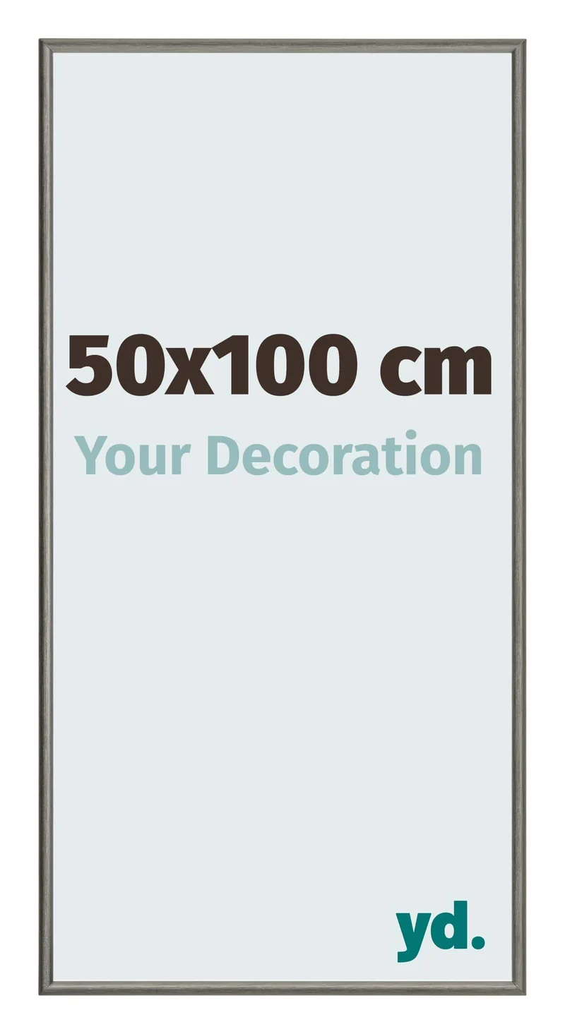 Bilderrahmen 50x100 cm - Mercury Struktur - Aluminium - New York