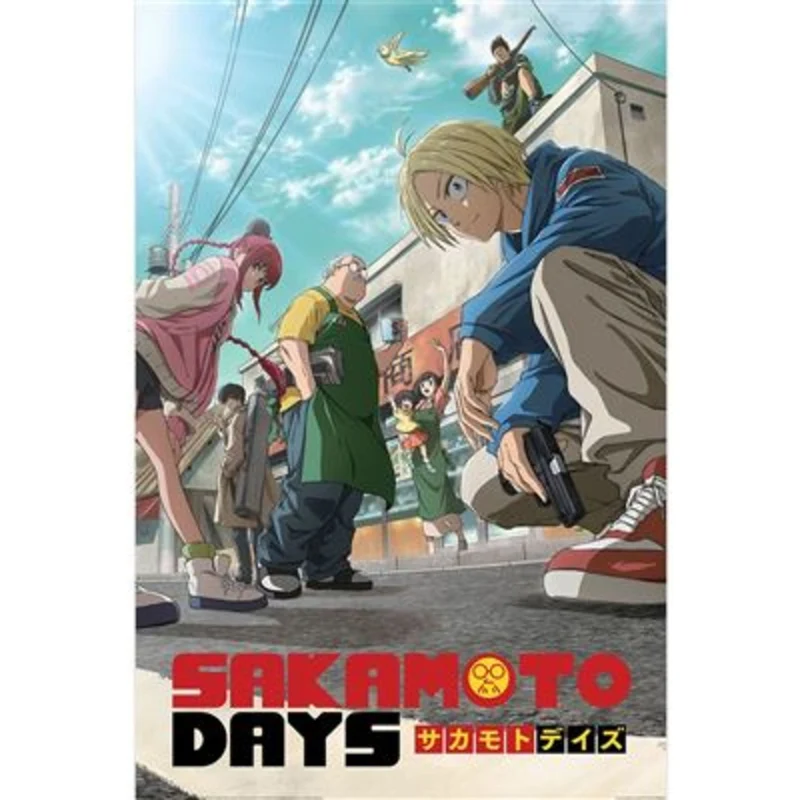 Poster Sakamoto Days - Key Art 61x91,5cm