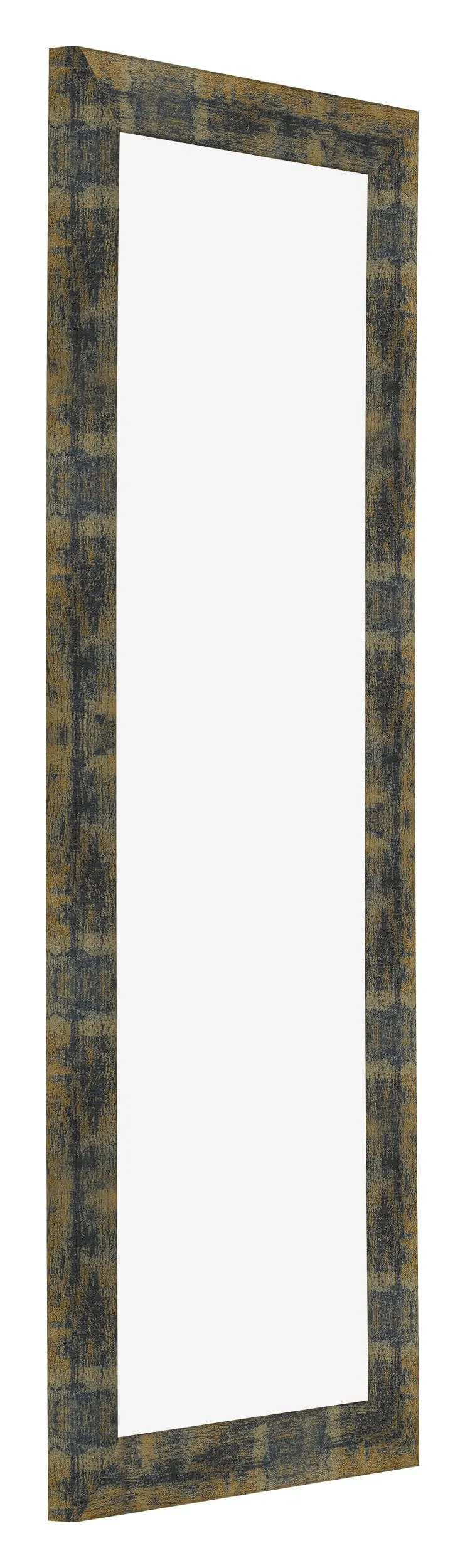 Bilderrahmen 37,5x98 cm - Blau Gold Meliert - MDF - Pisa
