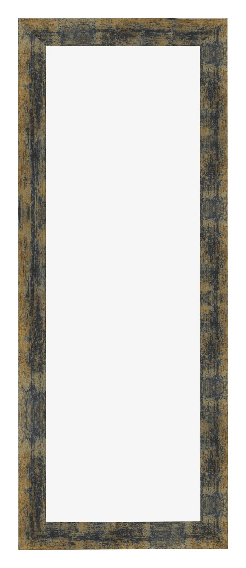 Bilderrahmen 37,5x98 cm - Blau Gold Meliert - MDF - Pisa