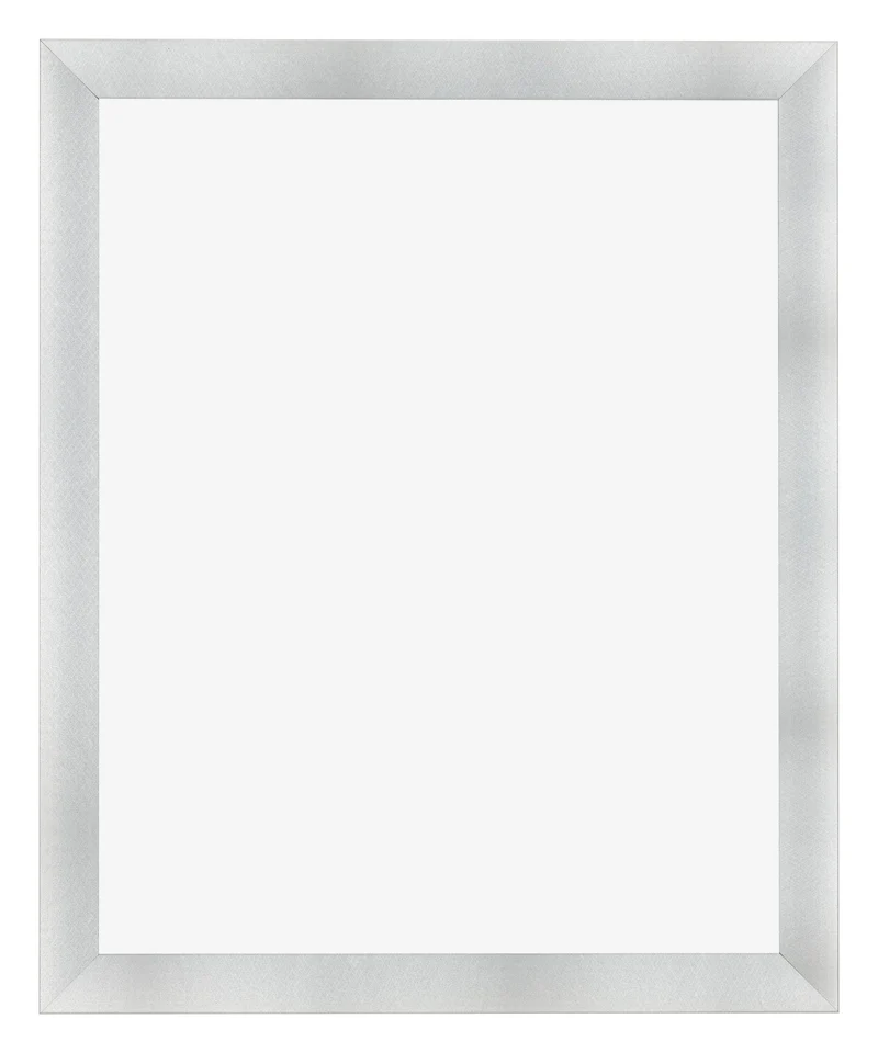 Bilderrahmen 28x35 cm - Aluminium Gebürstet - MDF - Pisa
