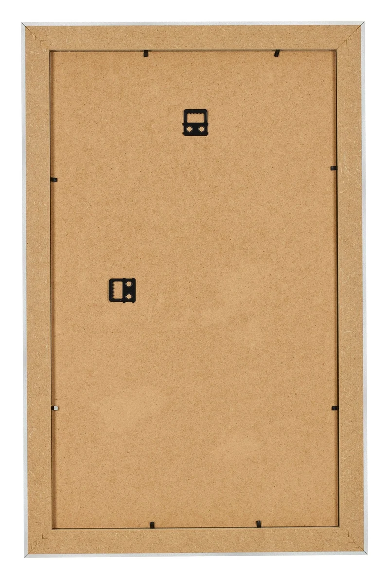 Bilderrahmen 33x48 cm - Aluminium Gebürstet - MDF - Pisa
