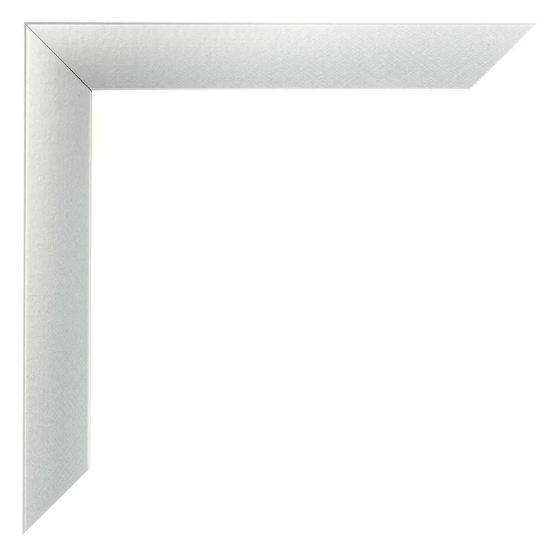 Bilderrahmen 61x91,5 cm - Aluminium Gebürstet - MDF - Pisa