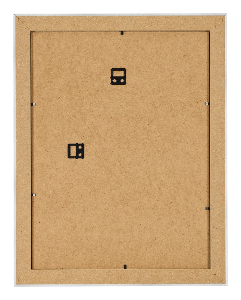 Bilderrahmen 36x48 cm - Aluminium Gebürstet - MDF - Pisa