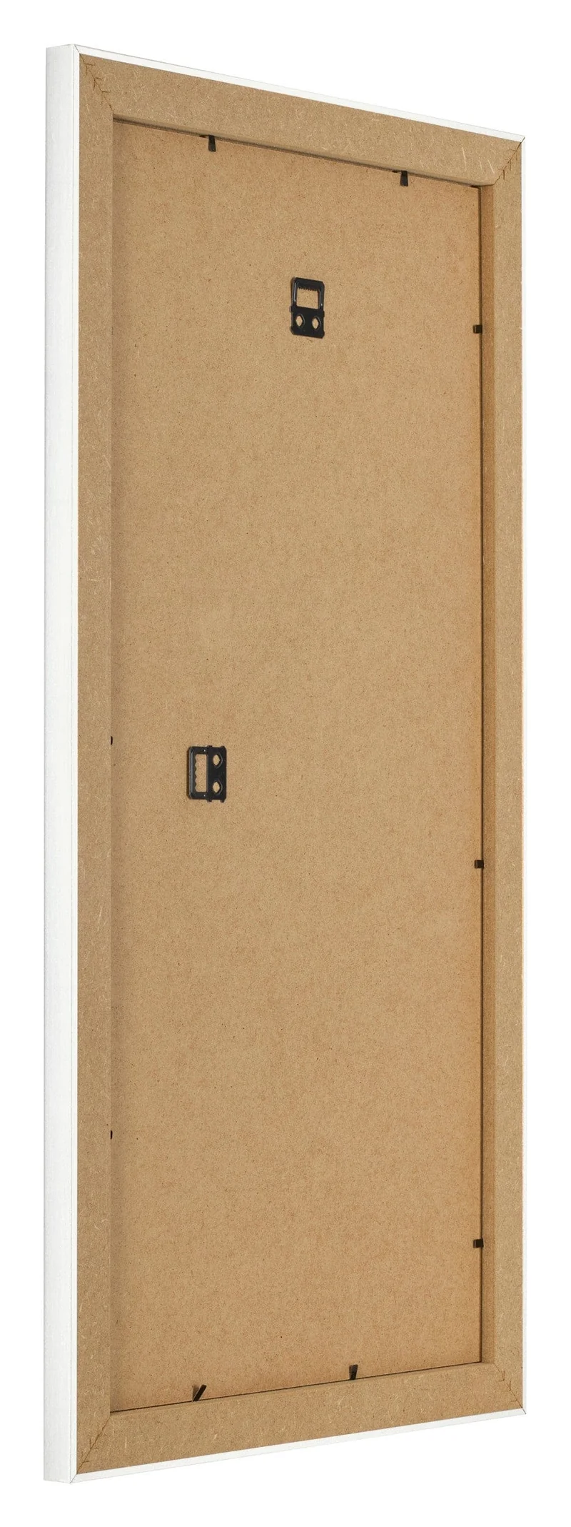 Bilderrahmen 50x100 cm - Weiß Gemasert - MDF - Pisa