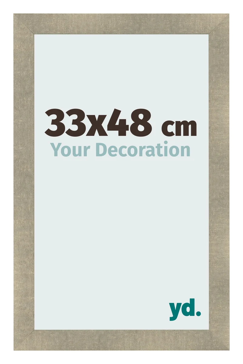 Bilderrahmen 33x48 cm - Gold Antik - MDF - Pisa