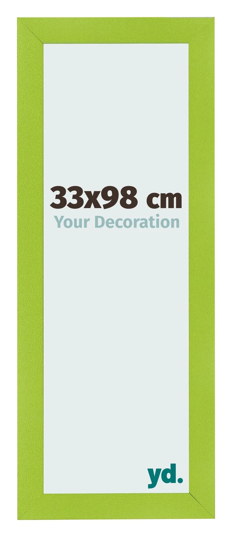 Bilderrahmen 33x98 cm - Grün - MDF - Pisa