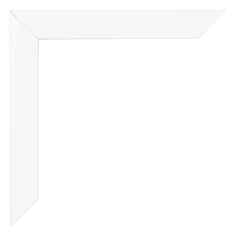 Bilderrahmen 45x80 cm - Weiß Matt - MDF - Pisa