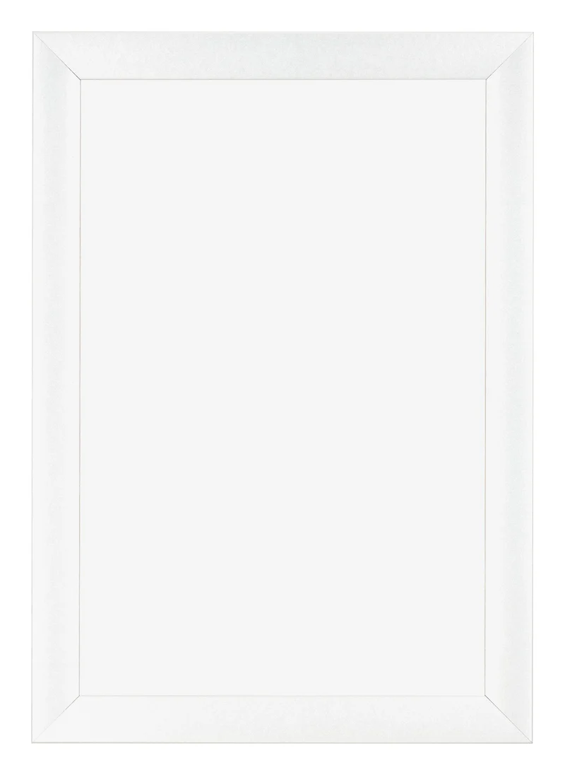 Bilderrahmen 62x93 cm - Weiß Matt - MDF - Pisa