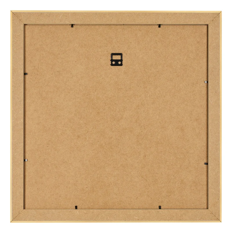 Bilderrahmen 20x20 cm - Gold Matt - MDF - Pisa