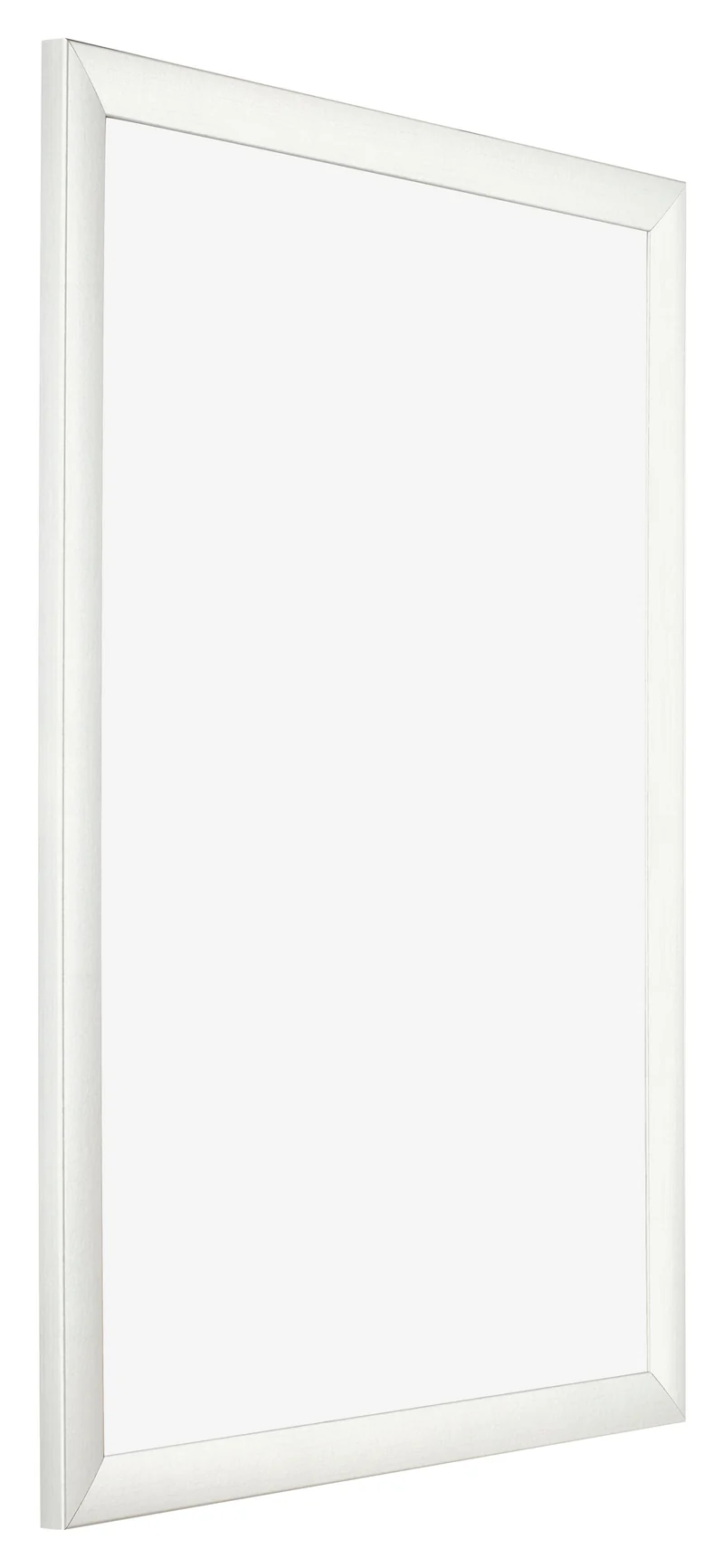 Bilderrahmen 48x68 cm - Weiß Gemasert - MDF - Pisa