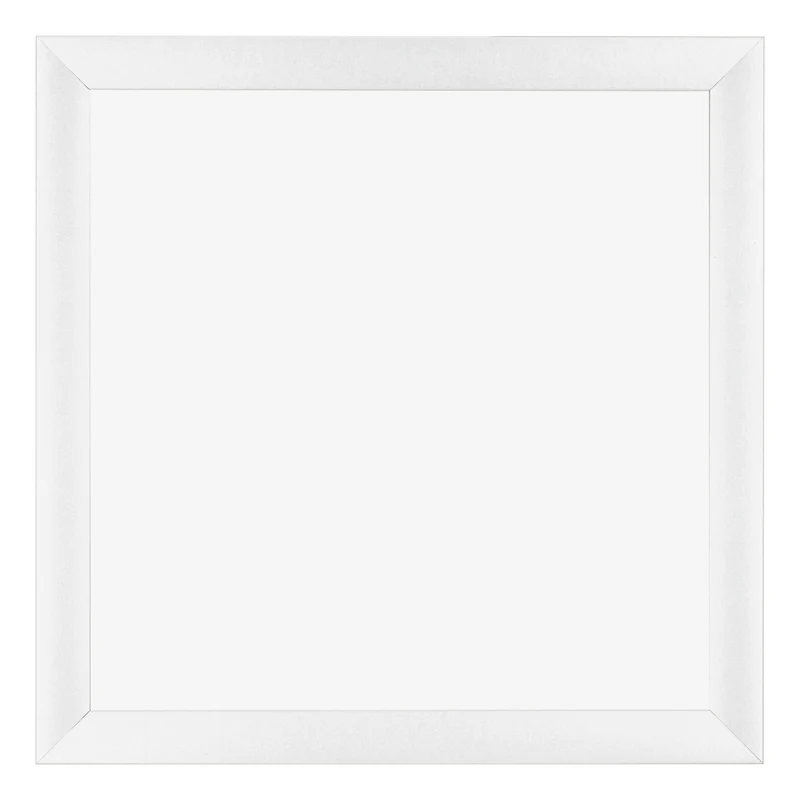 Bilderrahmen 35x35 cm - Weiß Hochglanz - MDF - Pisa