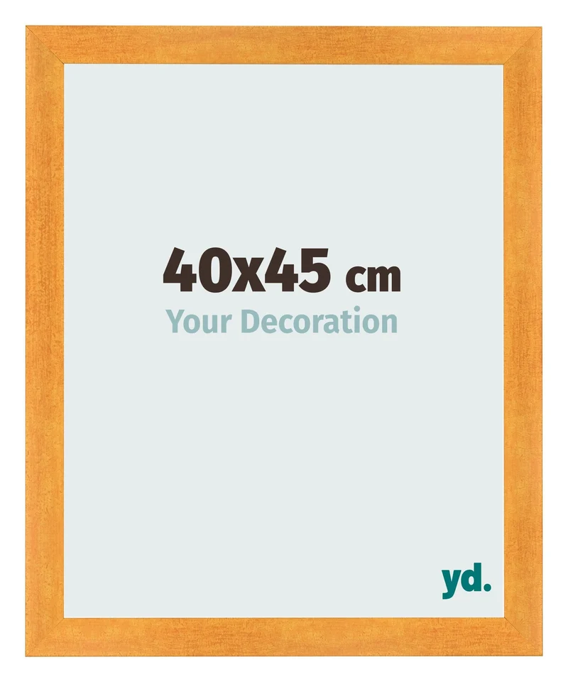 Bilderrahmen 40x45 cm - Orange - MDF - Pisa
