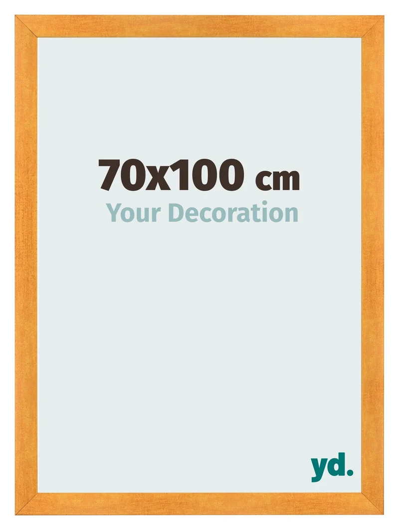 Bilderrahmen 70x100 cm - Orange - MDF - Pisa