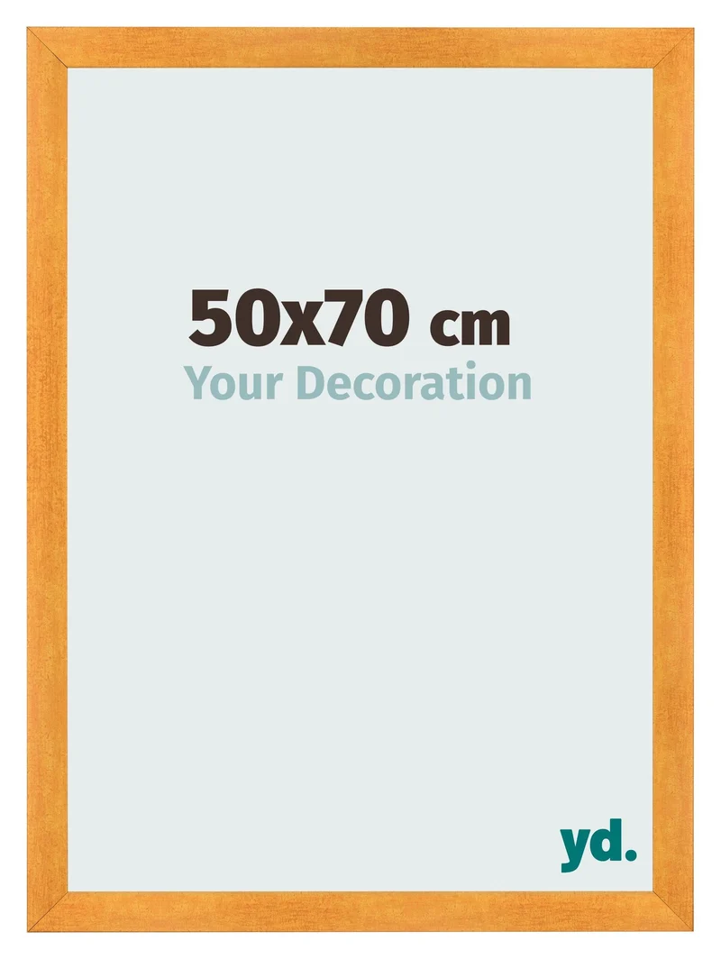 Bilderrahmen 50x70 cm - Orange - MDF - Pisa