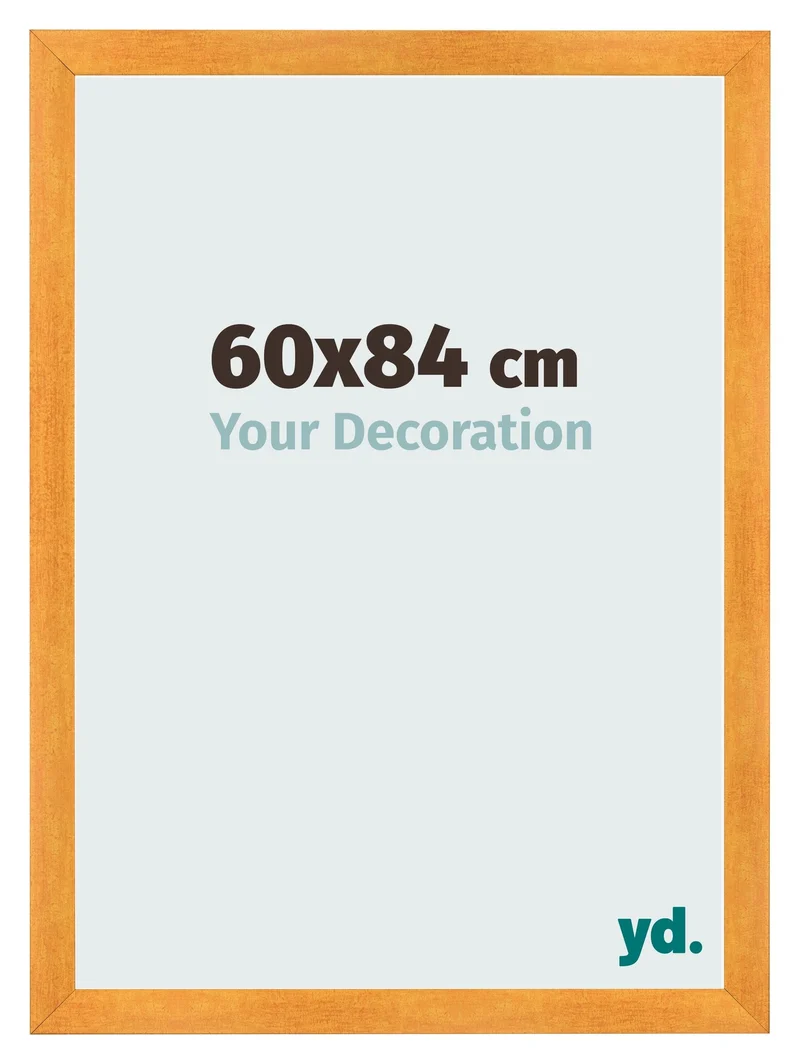 Bilderrahmen 60x84 cm - Orange - MDF - Pisa