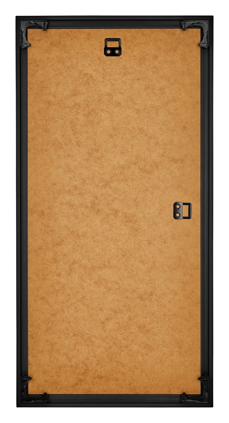 Bilderrahmen 50x100 cm - Schwarz Matt - Kunststoff - Bordeaux
